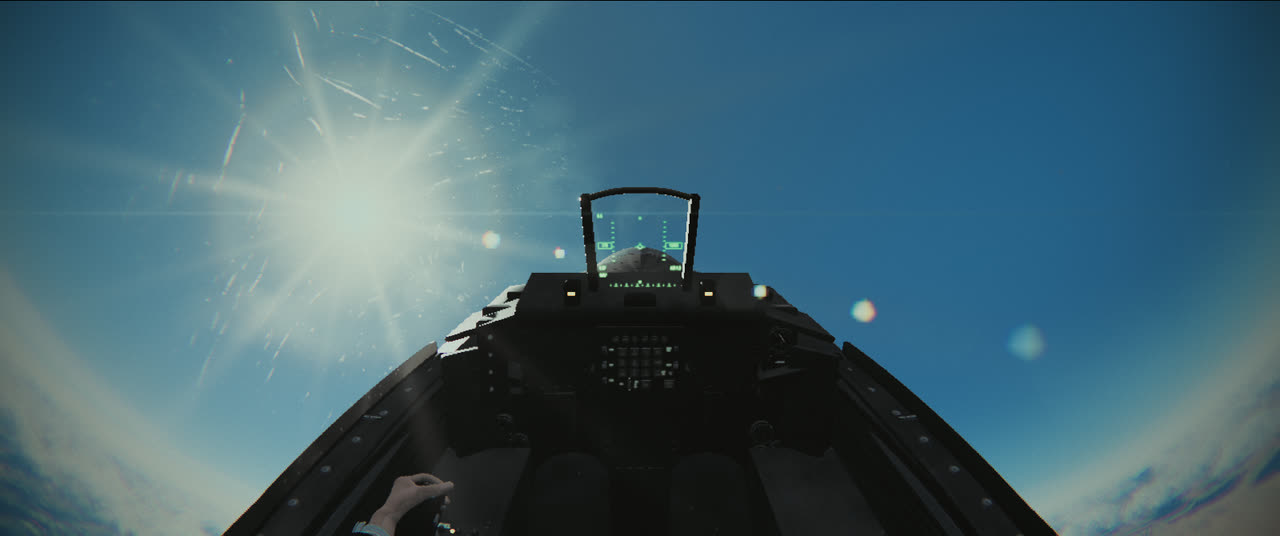 The same frame with the selected lens layers